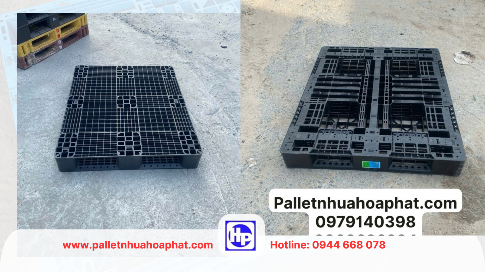 Pallet nhựa cũ tiết kiệm được nhiều chi phí