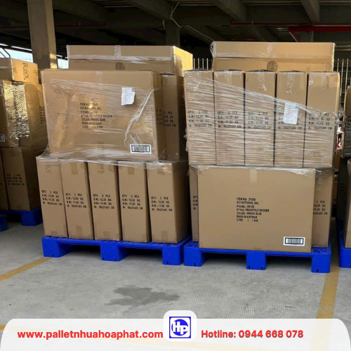 Pallet nhựa trong những KCN Nhơn Trạch