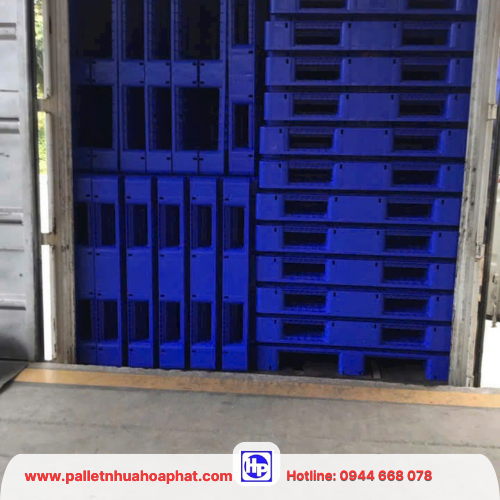 Pallet nhựa Nhơn Trạch có thiết kế và kết cấu cực kỳ thông minh