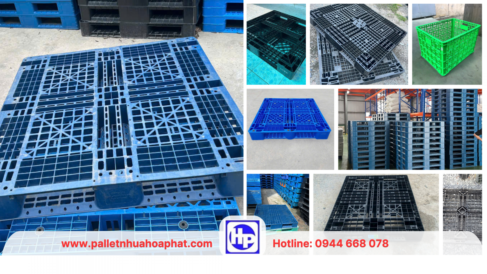 Pallet nhựa Phú Riềng ngày càng được ưa chuộng hơn