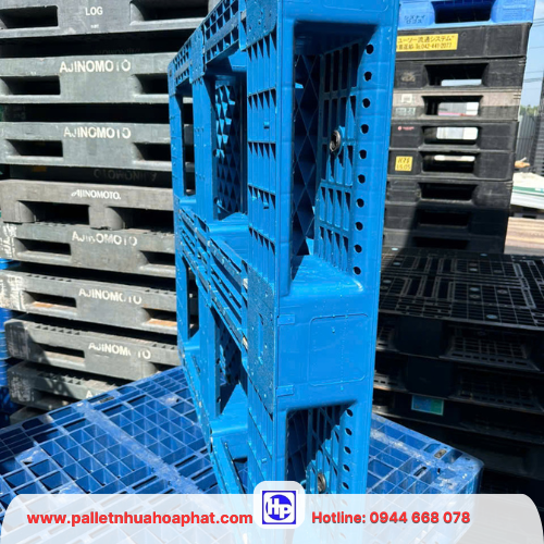 Pallet nhựa mặt lưới Tân Phú