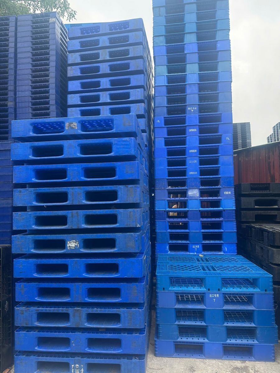 Giá trị kinh tế và thẩm mỹ khi lựa chọn pallet nhựa qua sử dụng loại tốt