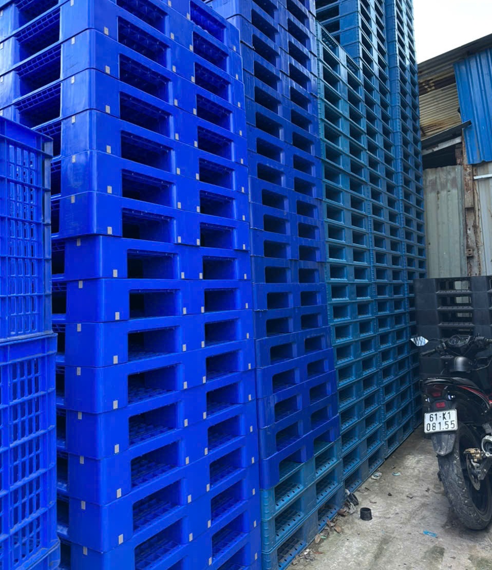 Những lưu ý quan trọng khi sử dụng pallet nhựa xanh